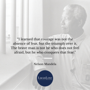 Mandela Fear Quote