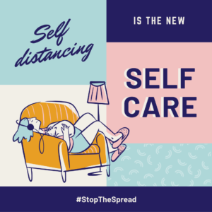 Self distancing is the new self care